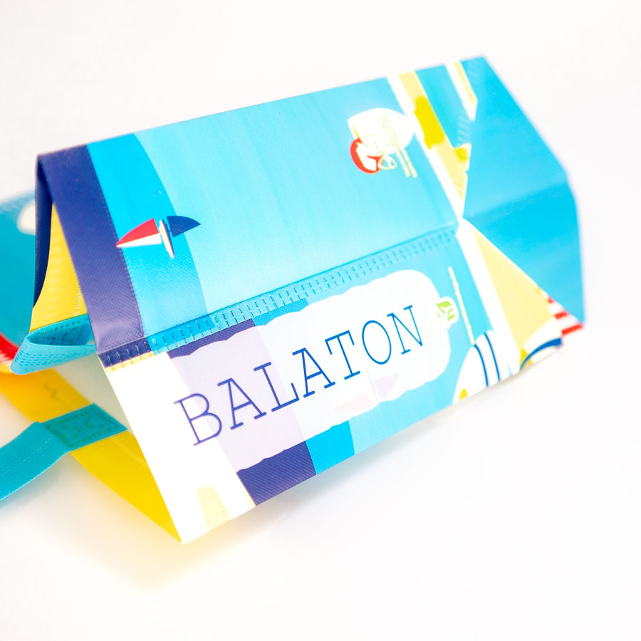 Barátunkaföld - Balaton közepes ökotáska – 2026 – No.1