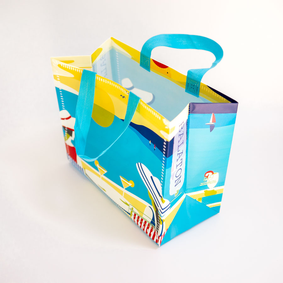 Barátunkaföld - Balaton közepes ökotáska – 2026 – No.1