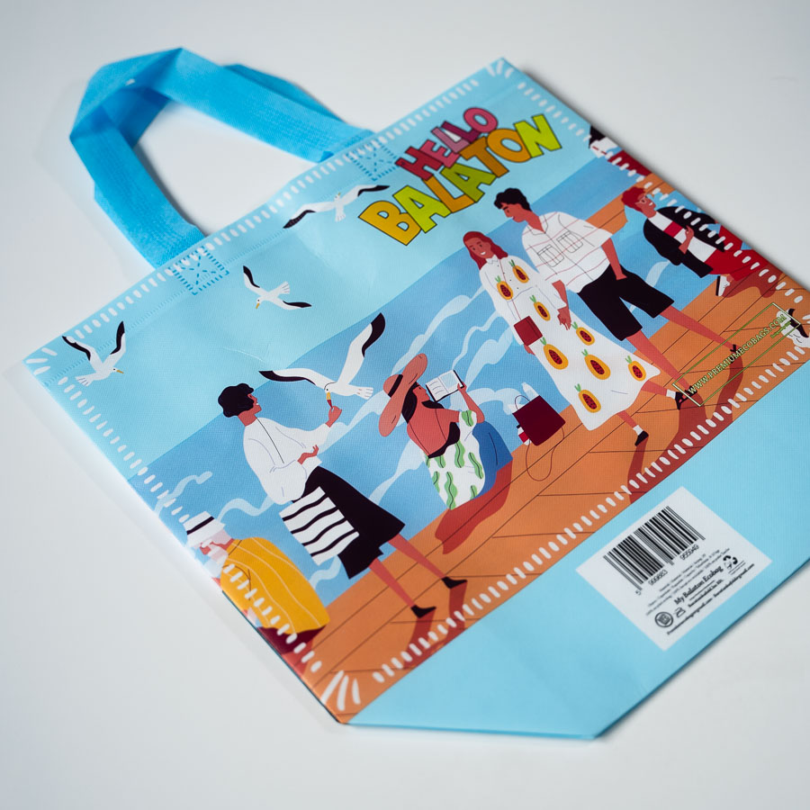 Barátunkaföld - Balaton közepes ökotáska – 2026 – No.2