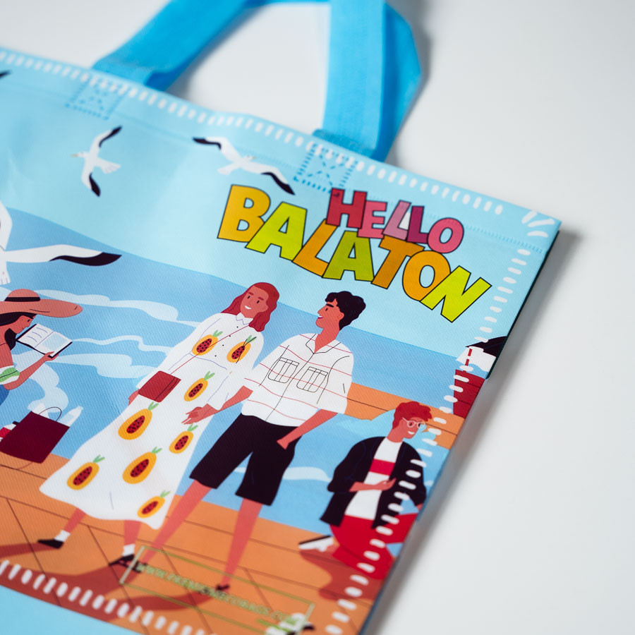 Barátunkaföld - Balaton közepes ökotáska – 2026 – No.2